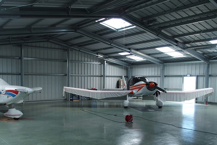 Aéronautique et hangars techniques